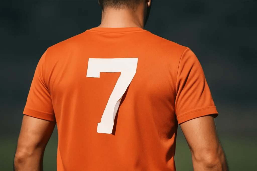 Flocage maillot de foot