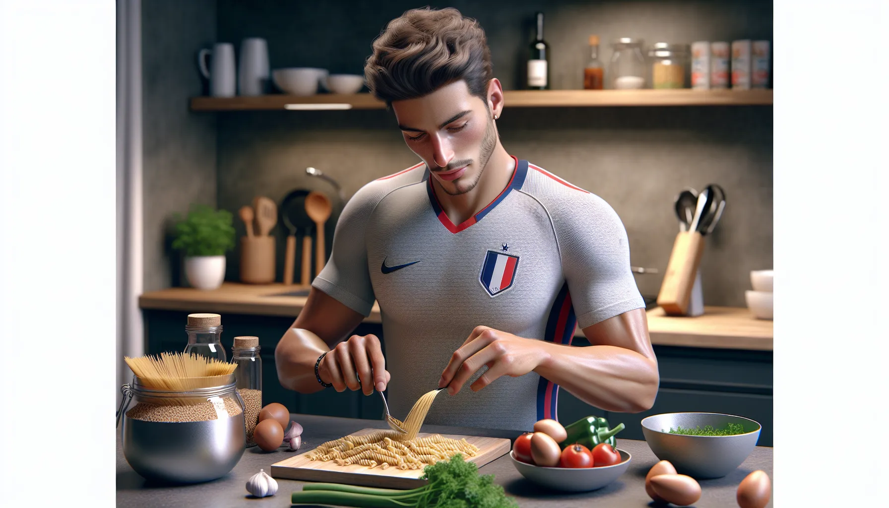 Régime alimentaire avant match de foot