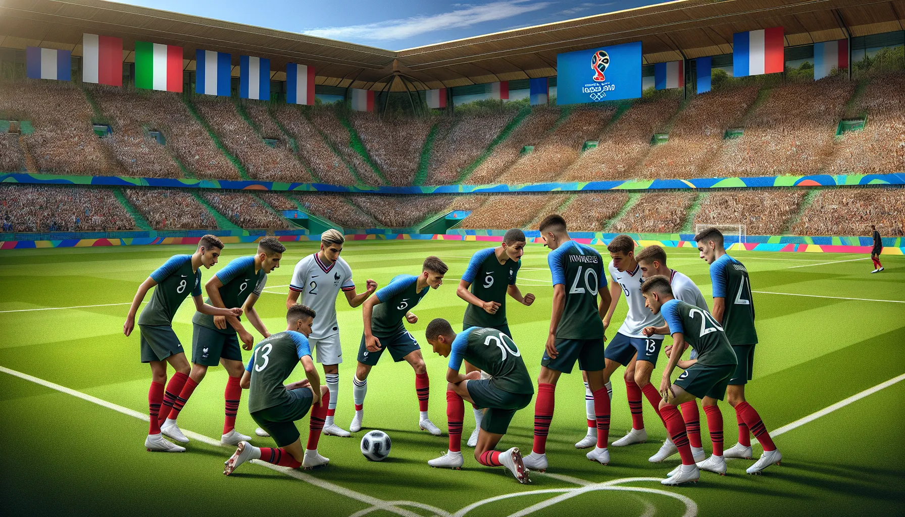 Footballeurs aux jeux olympiques